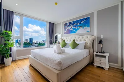 Apartment mit zwei Schlafzimmern — Léman Luxury Apartment District 3 HCMC